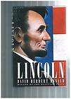 Lincoln by David Herbert Donald 1995, Hardcover  
