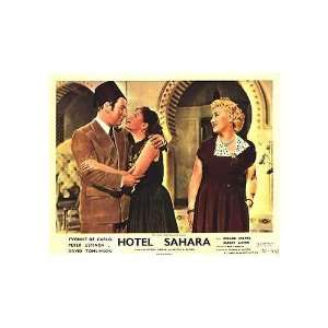  Hotel Sahara Original Movie Poster, 14 x 11 (1951)