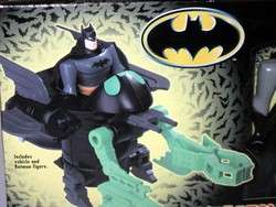 BATMAN HOVERBAT action figure + vehicle MISSION MASTERS 4 DC Comics 