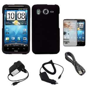  Black Durable Protective Rubberized Crystal Hard Case 