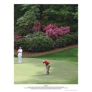  Arnold Palmer   Amen   Golf Litho   18x23   Unsigned 