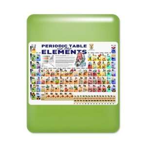  iPad Case Key Lime Periodic Table of Elements with Graphic 