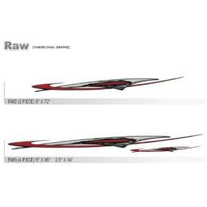  Raw RW3 vinyl graphic decal Automotive