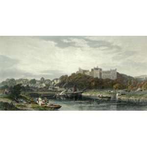 Arundel Castle Etching Duncan, Edward Godfrey, P Topographical 