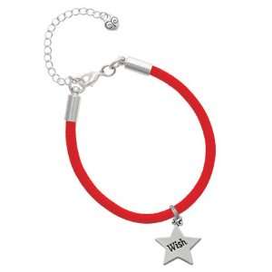    Wish Star Charm on a Scarlett Malibu Charm Bracelet Jewelry