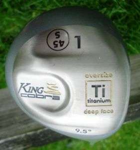 King Cobra Deep Face Titanium Driver Golf Club GR8  