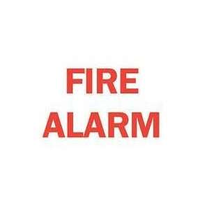 Sign,7x10,fire Alarm,polyester   BRADY  Industrial 