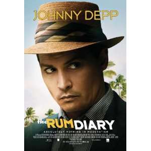  The Rum Diary 27 x 40 Movie Poster Johnny Depp Style A 