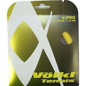  VOLKL V Pro 18G Tennis String: Sports & Outdoors