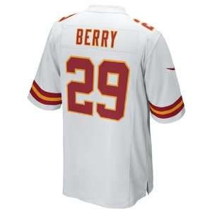 Kansas City Chiefs Eric Berry #29 Replica Game Jersey (White):  