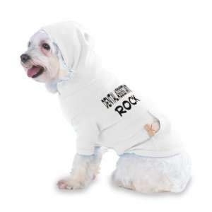 Dental assistants Rock Hooded (Hoody) T Shirt with pocket for your Dog 