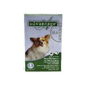  Bayer Advantage 4 Packs Green Flea & Tick Treatment  Dog 0 
