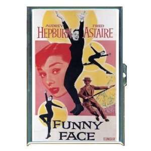  AUDREY HEPBURN FRED ASTAIRE FUNNY ID Holder Cigarette Case 