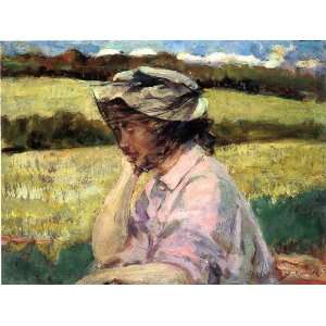   Carroll Beckwith   24 x 18 inches   Lost in Thought