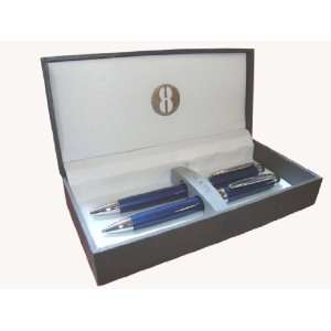  Bill Blass Beacon Blue Pen/ Pencil Set