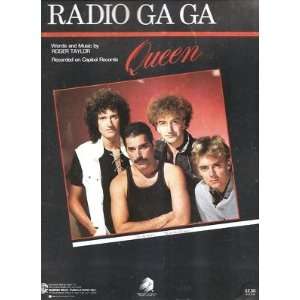  Sheet Music Radio Ga Ga Queen 85 