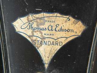 Edison Standard Cylinder Phonograph Horn  