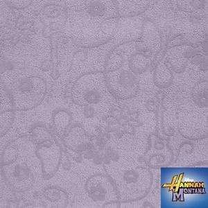  Tuftex Disney   Hannah Montana Rockin Guitars Lavender 
