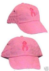 NEW Breast Cancer Ribbon cap Pink Ribbon baseball hat  