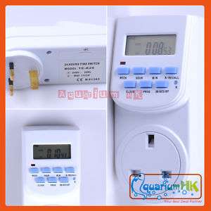 Digital Timer 7 Day Power ON/OFF Control LCD Display  