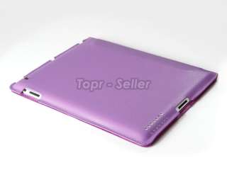   Polyurethane Leather Smart Cover & Back Case for Apple iPad 2  