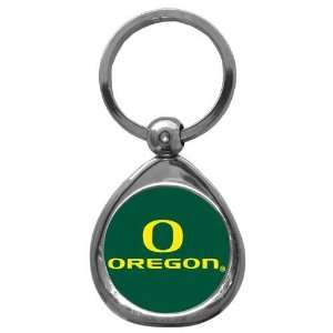 Oregon Ducks NCAA High Polish Chrome Key Tag w/ Photo Dome 