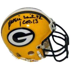  Reggie White Signed Packers Mini Helmet