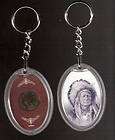 American Indian Chief Keychain with an Indian Head Cent