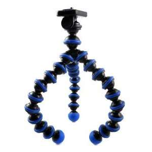  10.6 inch Flexible Tripod Stand for Camera Lens   Blue 
