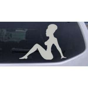  African Mud Flap Girl Funny Car Window Wall Laptop Decal 