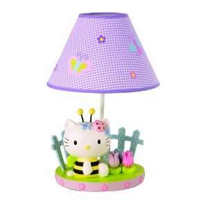  Lambs & Ivy Hello Kitty & Friends Lamp with Shade and Bulb 