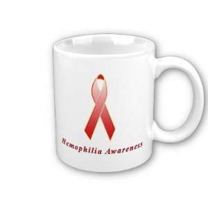  Hemophilia Awareness Ribbon Coffee Mug 