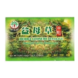 Herba Leonuri Beverage, 12 Bags (4.2 Oz) Grocery & Gourmet Food