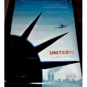   United 93 Original Two Sided Movie Theater Poster (Movie Memorabilia