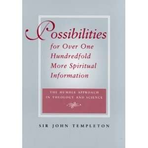   The Humble Approach in Theology a [Paperback] John Templeton Books