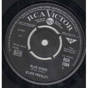   RIVER 7 INCH (7 VINYL 45) UK RCA VICTOR 1965 ELVIS PRESLEY Music