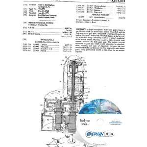  NEW Patent CD for MOTOR AND GEAR SYSTEM 