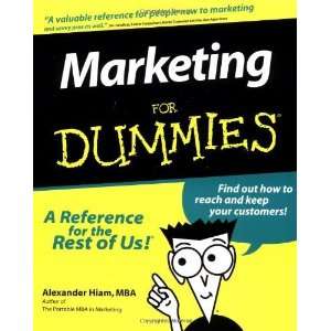  Marketing for Dummies [Paperback] Alexander Hiam Books