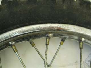 1999 Honda XR 70rx Front Tire Wheel Rim Used Dirtbike  