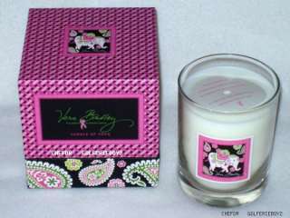 NEW BOXED VERA BRADLEY CANDLE OF HOPE LIMITED EDITION  