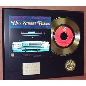 HILL STREET BLUES THEME GOLD 45 RECORD PICTURE SLEEVE LIMITED EDITION 