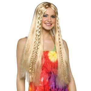 Lets Party By Rasta Imposta Hippie Wig   Blonde / Yellow 