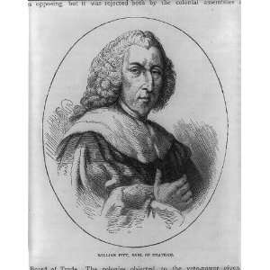 William Pitt,Earl of Chatham,1708 1778,British Whig