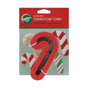  Wilton Comfort Grip Cookie Cutter 4 Candy Cane; 3 Items 
