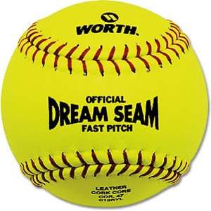  Worth 12 Dream Seam Fastpitch Softball (DZN) Sports 