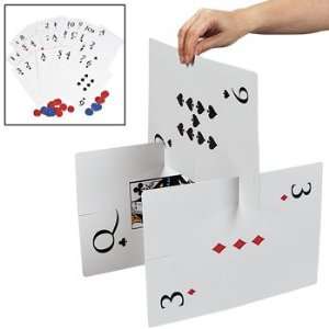  Jumbo Building Playing Cards   Games & Activities 