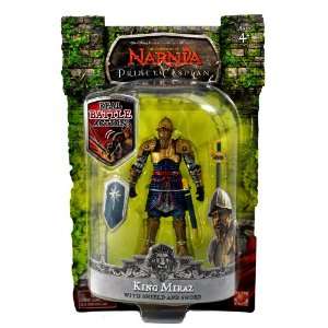   Basic Action Figure   KING MIRAZ with Shield and Sword Toys & Games