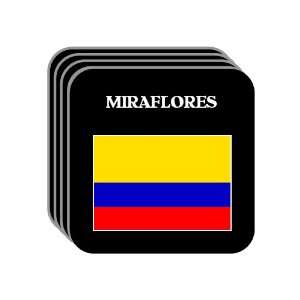  Colombia   MIRAFLORES Set of 4 Mini Mousepad Coasters 