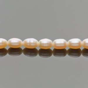   Rice Pearl Large 1.2mm Hole   16 Inch Strand Arts, Crafts & Sewing