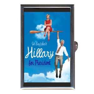 HILLARY CLINTON BILL CLINTON BEWITCHED Coin, Mint or Pill Box: Made in 